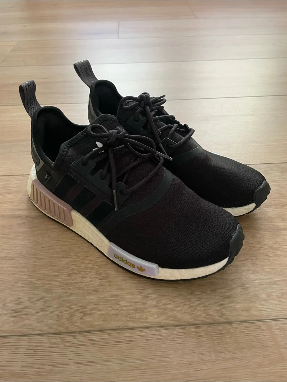 adidas Black Irescent NMD GY8537 Runners Shoes Women 8 #0168